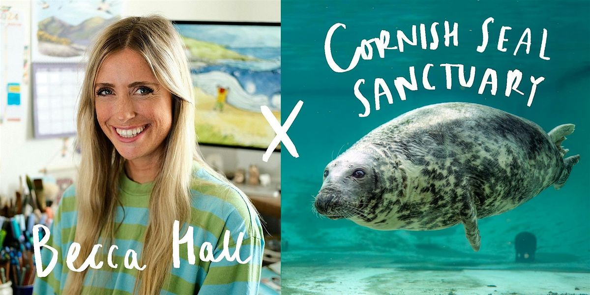 Drawing Zoom with Becca Hall X Cornish Seal Sanctuary