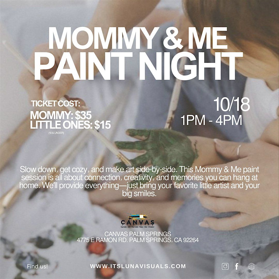 Mommy & Me Paint Night - Palm Springs