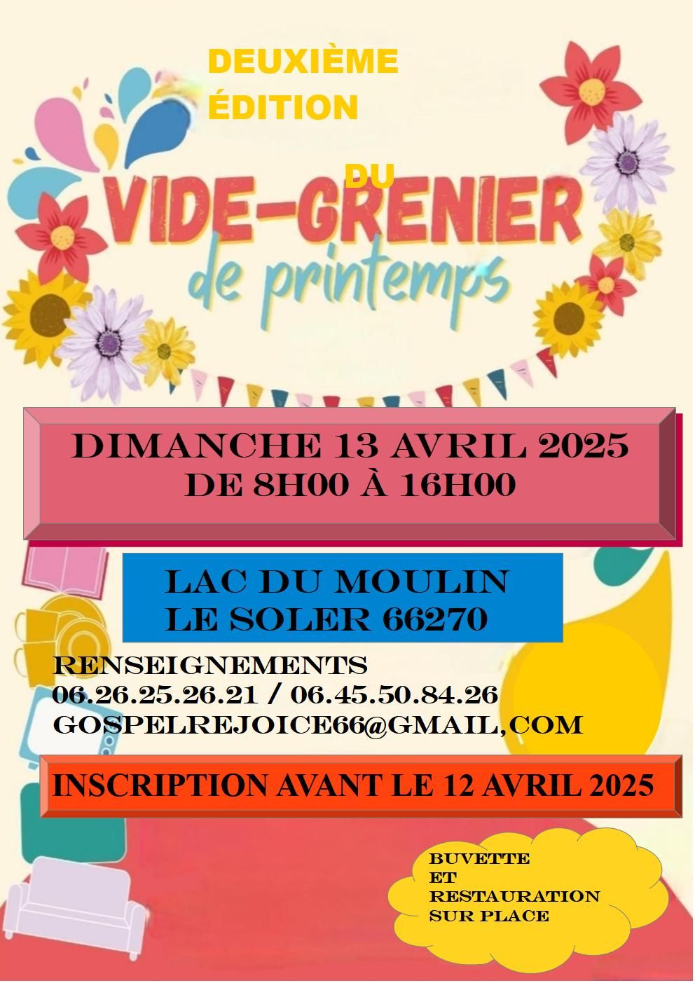 VIDE GRENIER DU PRINTEMPS