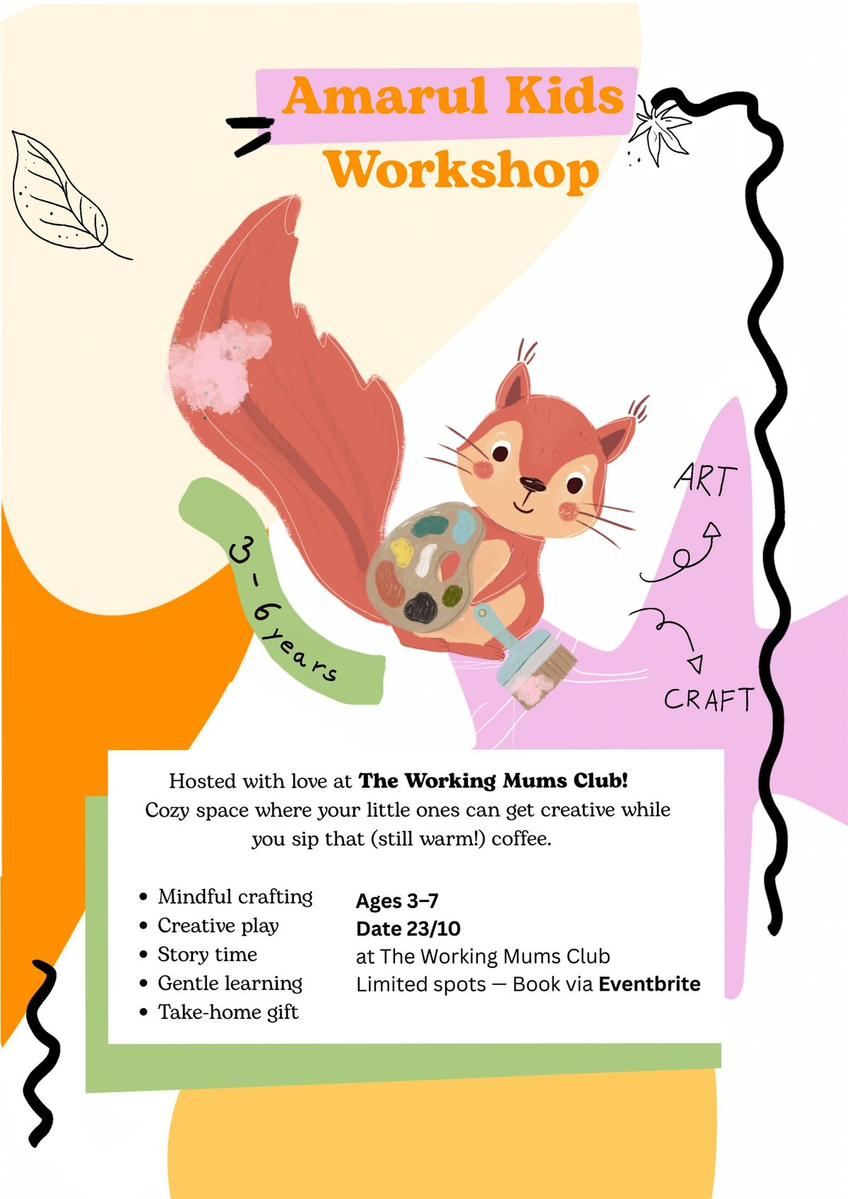 Amarul Kids: Mindful Autumn Crafting for Little Ones