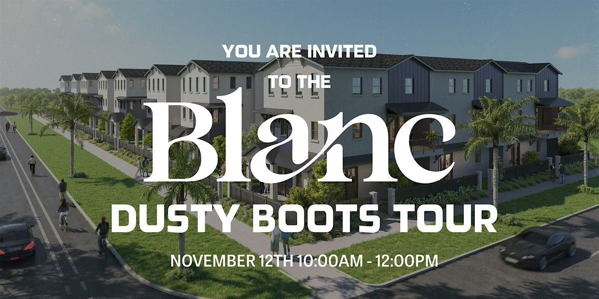 Blanc Dusty Boots Tour
