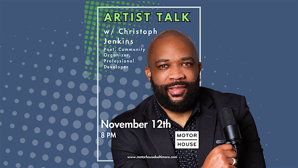 Artist Talk: Christoph Jenkins