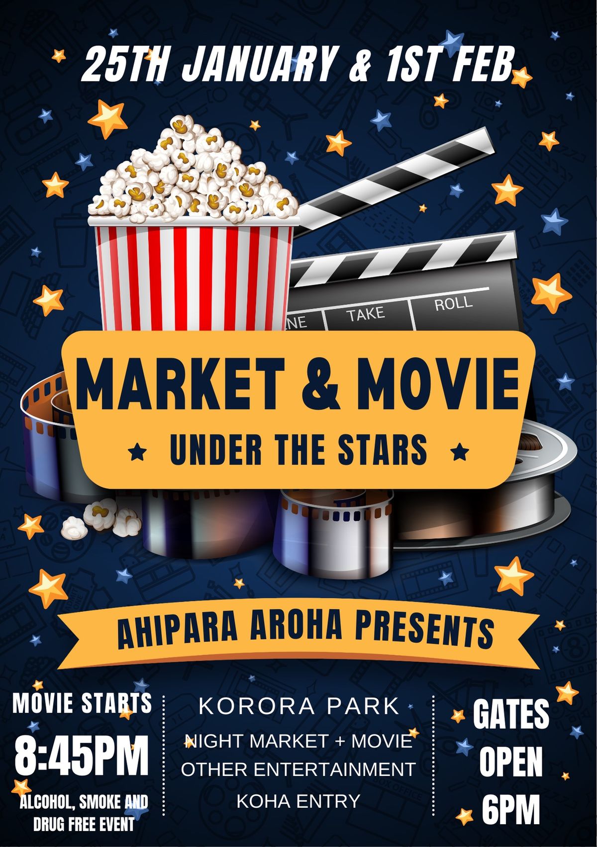 Ahipara Market + Movie Night