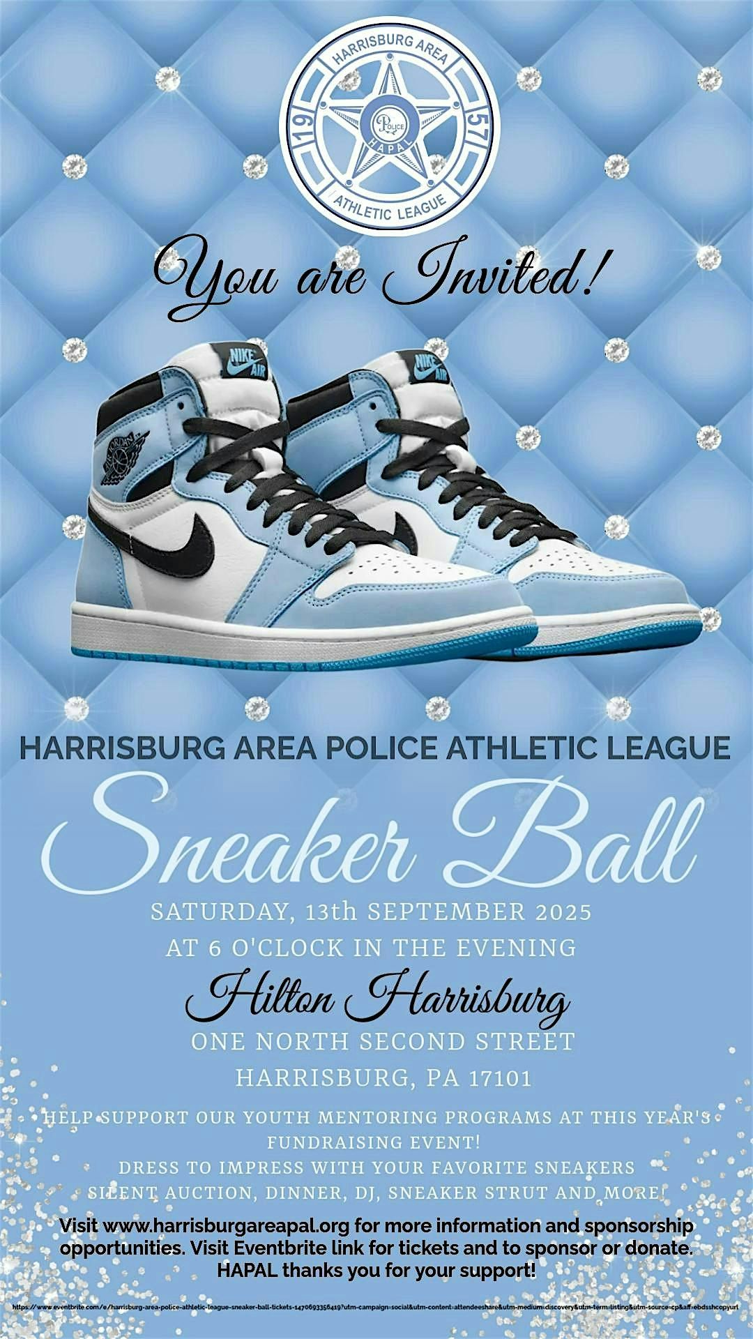 Harrisburg Area Police Athletic League Sneaker Ball