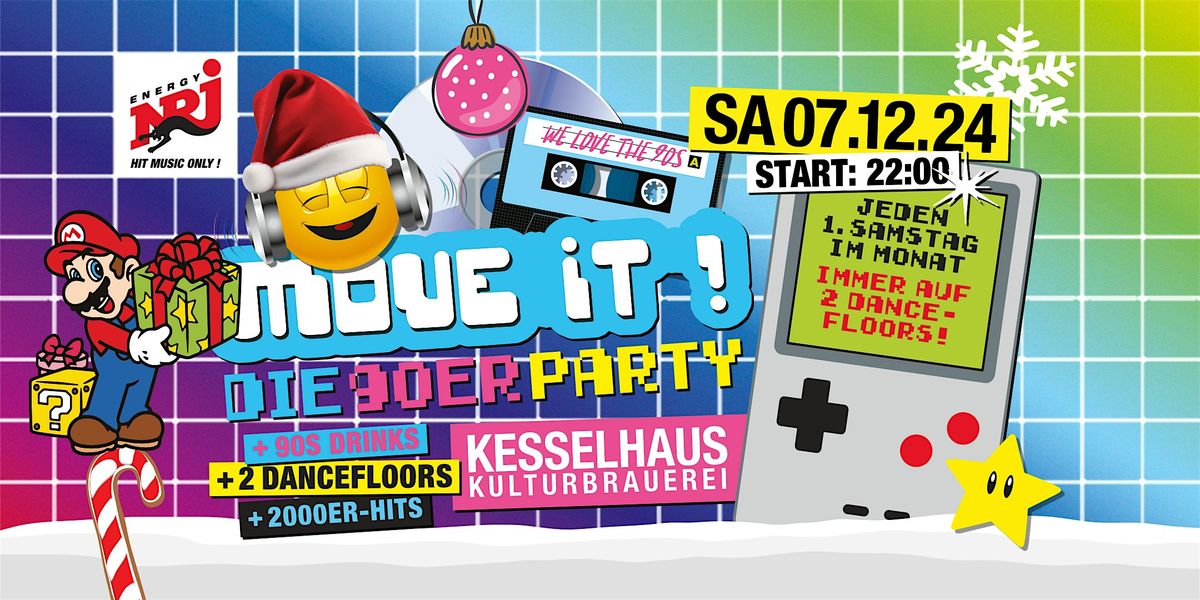 Move iT! \u2013 die 90er Party @ Kesselhaus