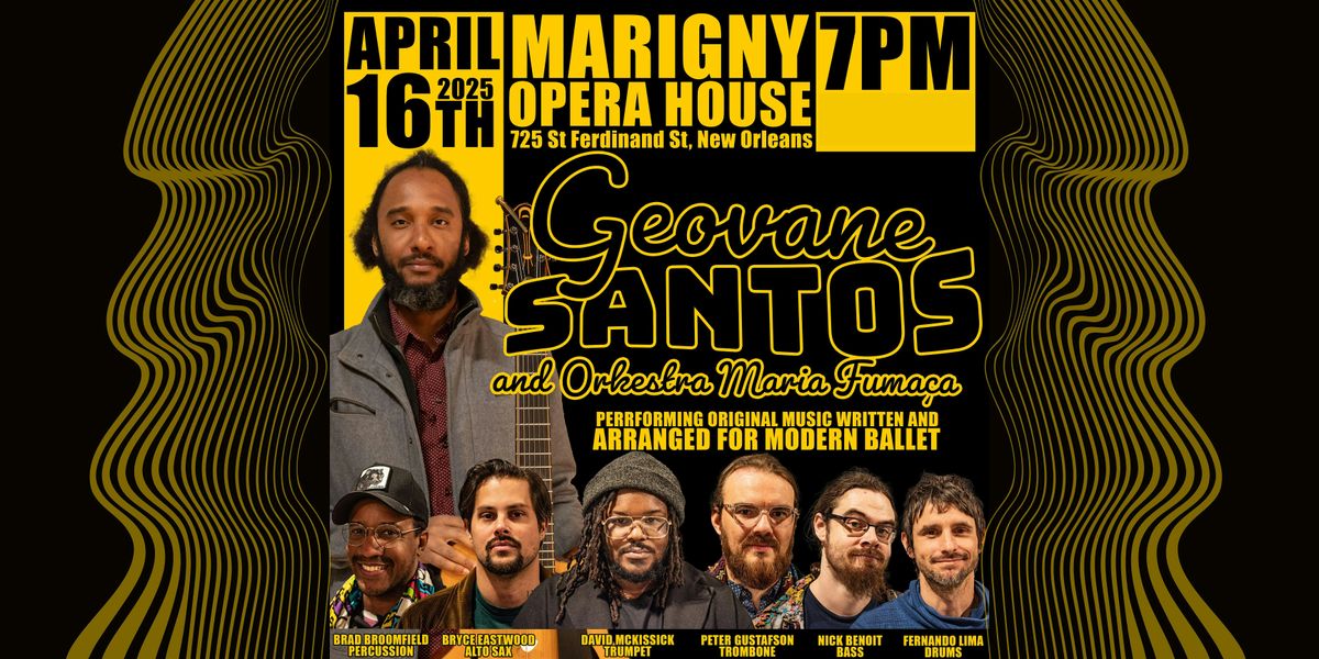 Geovane Santos + Orkestra Maria Fuma\u00e7a