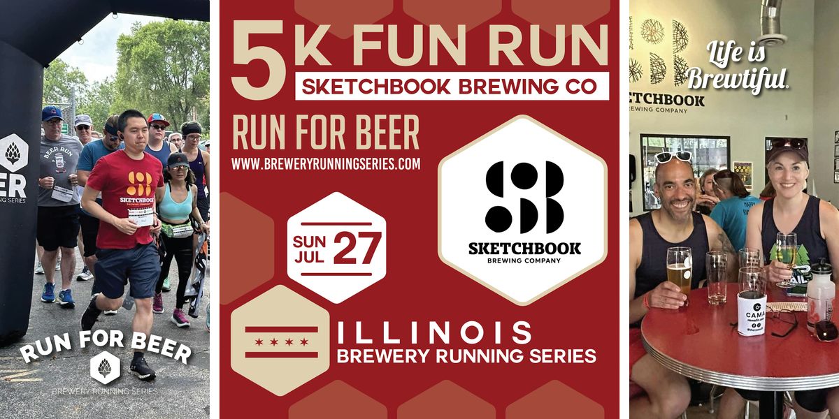 5k Beer Run x Sketchbook Brewing Co. | 2025 Illinois Brewery Running Series