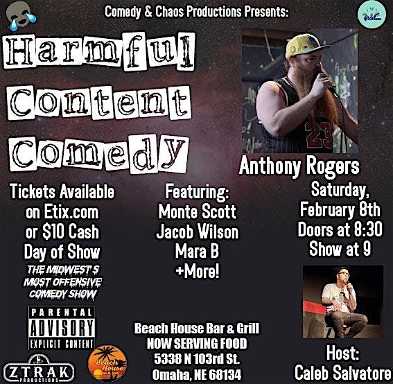 Harmful Content Comedy: Anthony Rogers