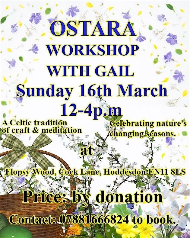 OSTARA WORKSHOP WITH GAIL- CELEBRATING THE CELTIC WHEEL OF THE YEAR