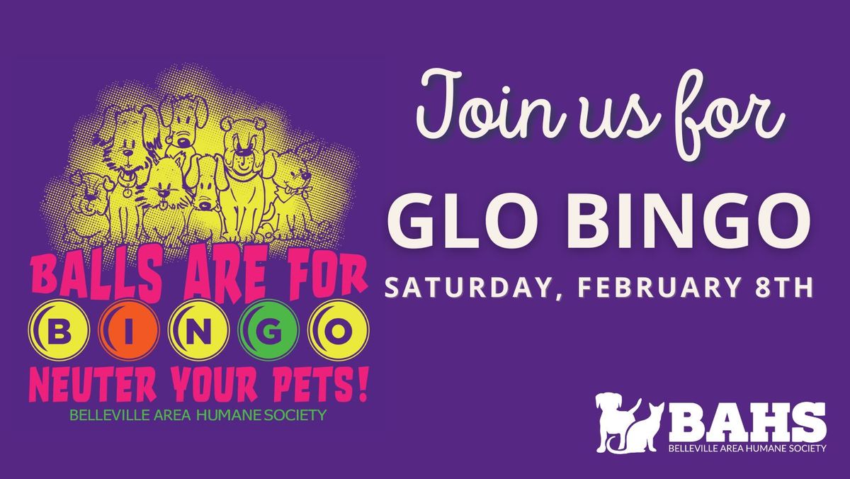 Glo Bingo - Saturday 2\/8\/2025