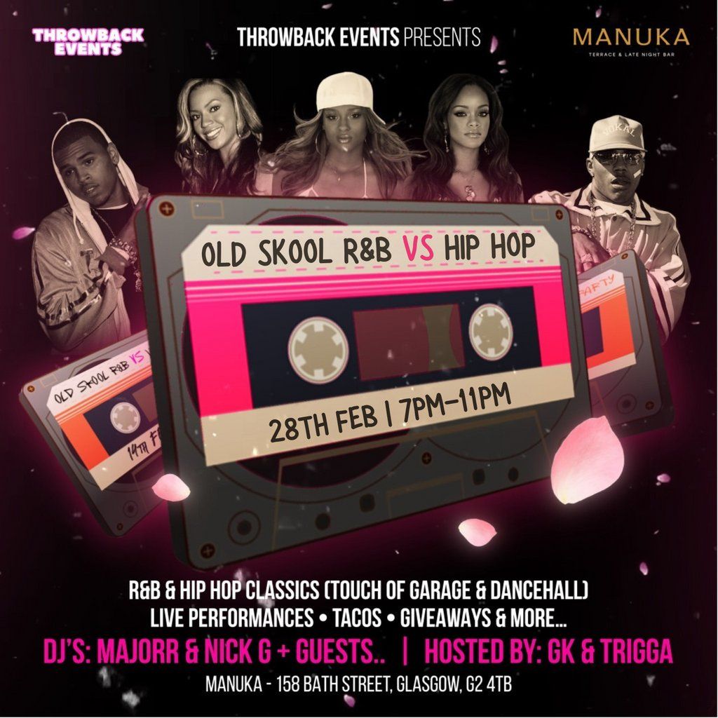 Throwback R&B vs Hip Hop Party