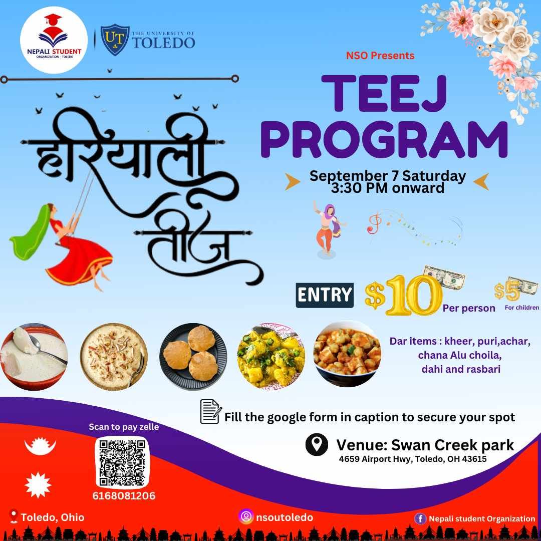 Teej and Welcome Program 2024 