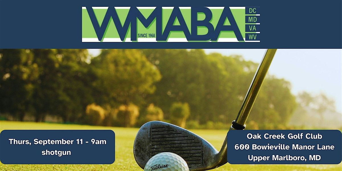 WMABA 2025 Annual Golf Tournament
