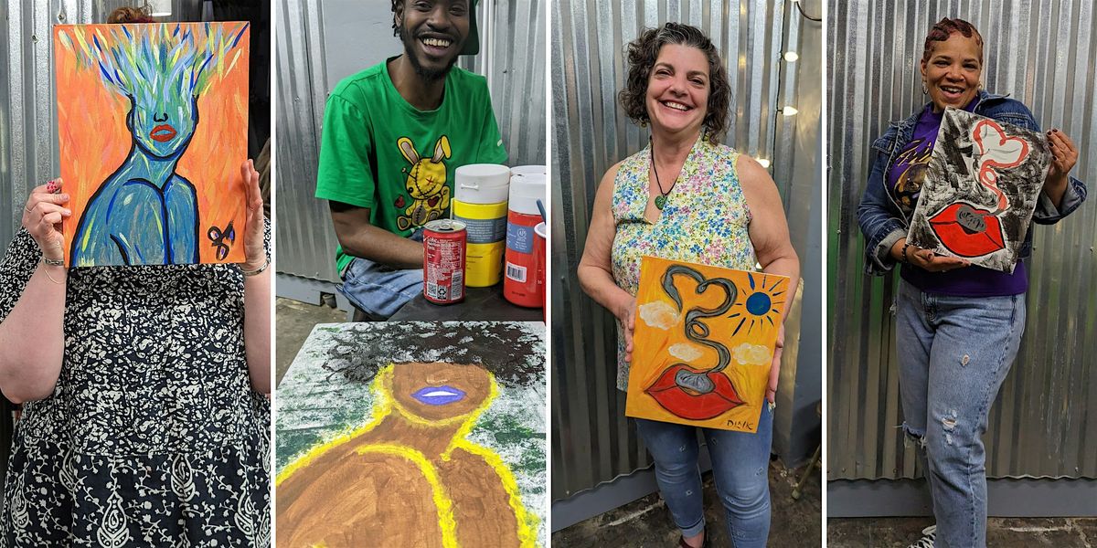 High Times & Brush Strokes: Ithaca\u2019s 420 Puff and Paint Event