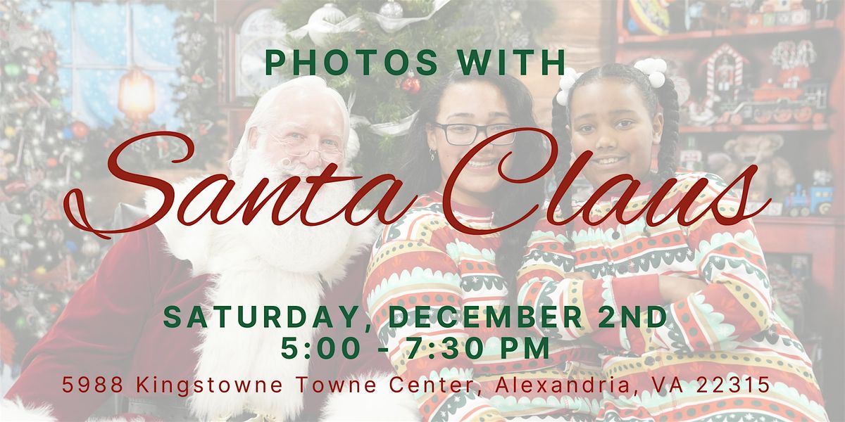 Photos with Santa and Toy Drive