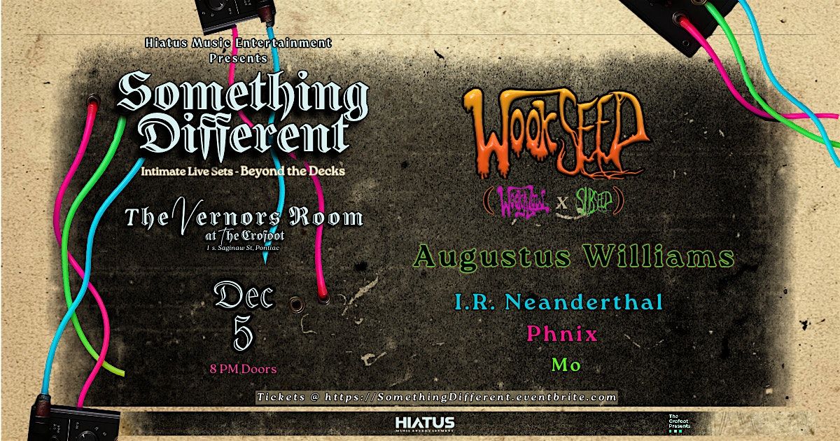 Something Different | The Vernors Room | 12|05|2025