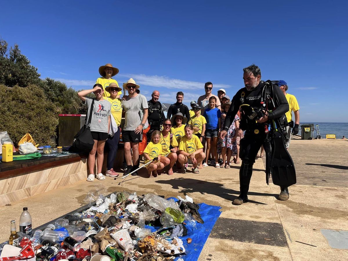 Clean Up Australia Day with 3199 Frankston Beach Patrol