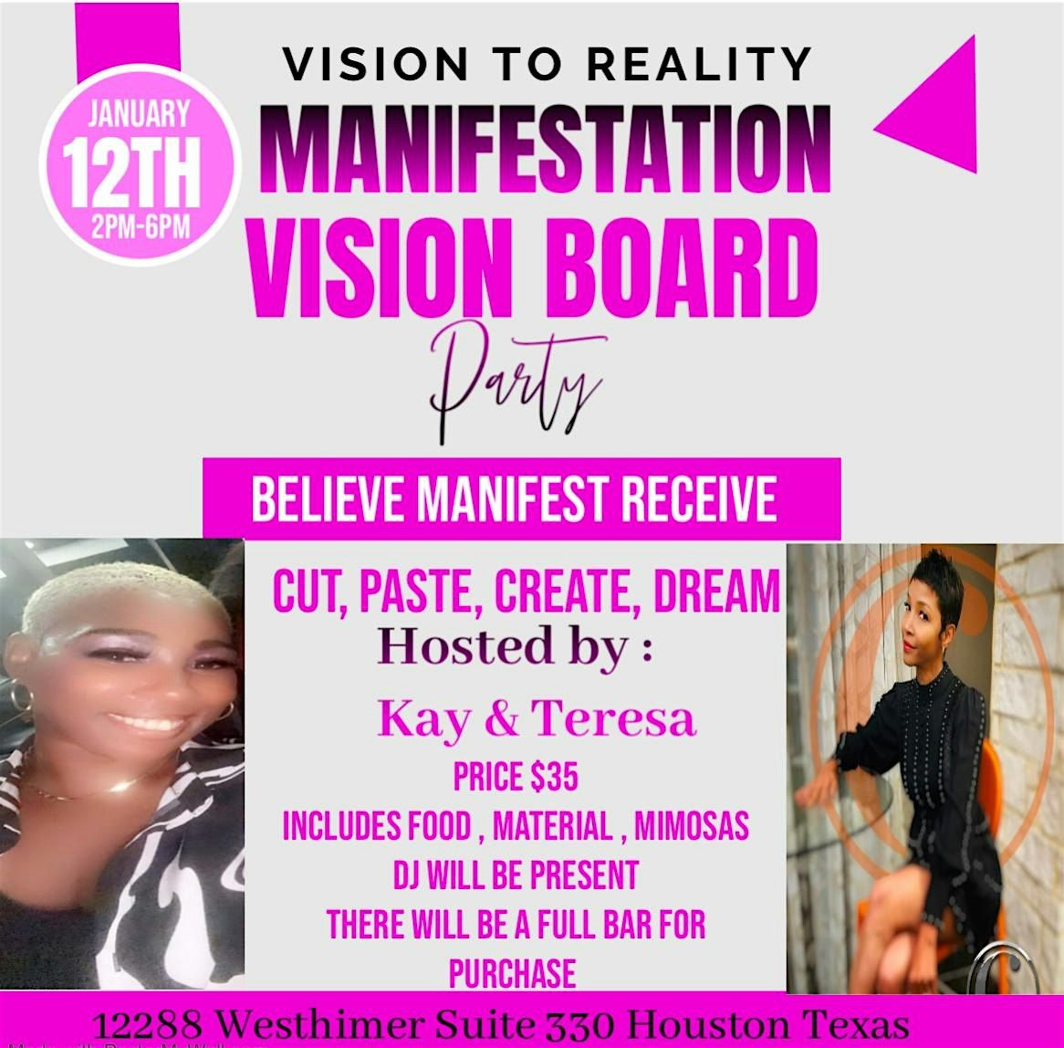 "Vision Board Party"