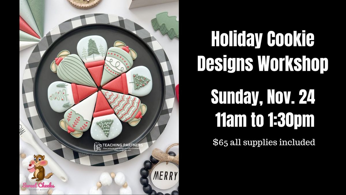 DIY Workshop - Holiday Cookie Designs 