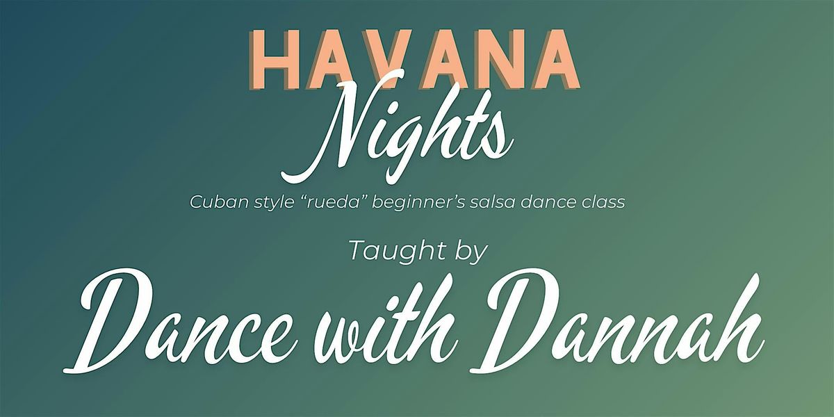Havana Nights: Salsa Dancing Class for Beginners