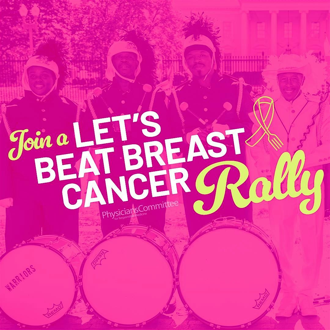 Lets Beat Breast Cancer Drum Rally NYC