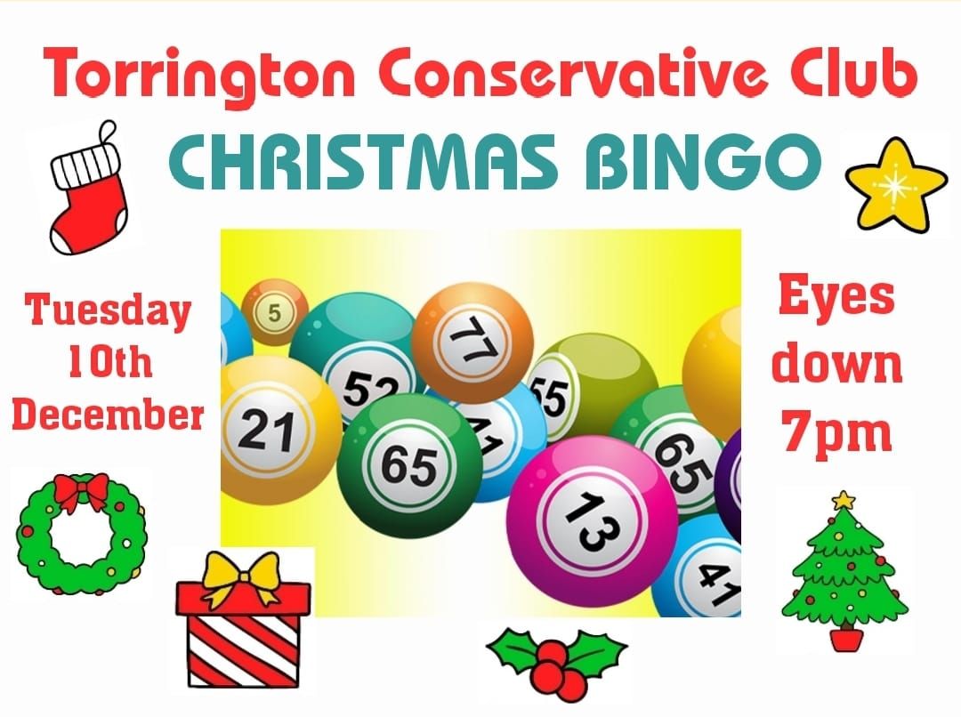 Con Club Christmas Bingo!!! All welcome & bring the kids too \ud83d\ude04