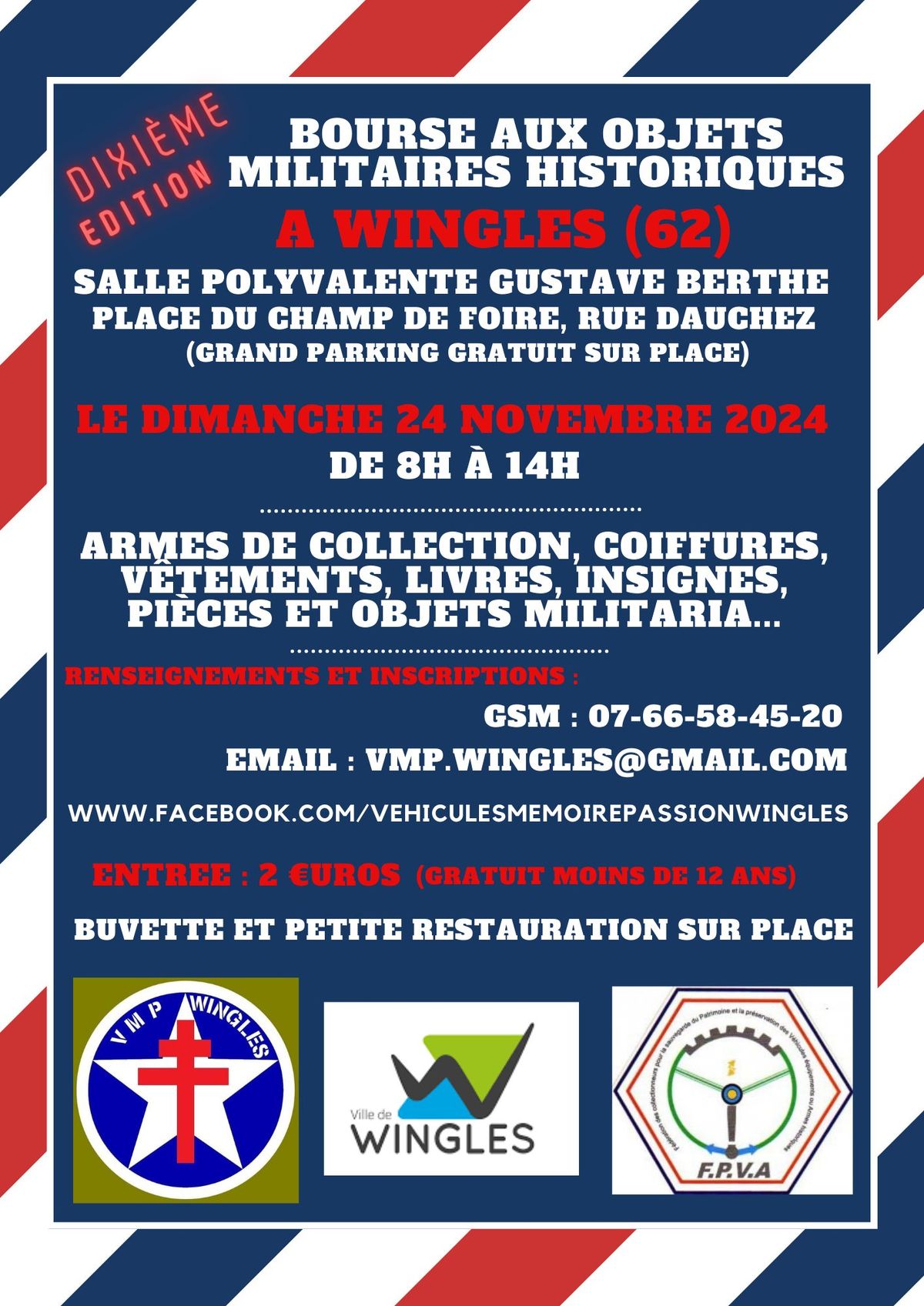 dixi\u00e8me bourse aux objets militaires historiques