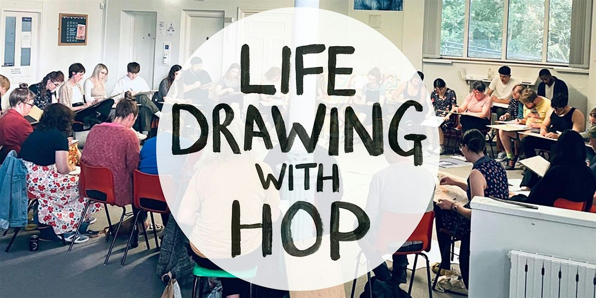 Relaxed Life Drawing with HOP at Levenshulme Old Library, Manchester