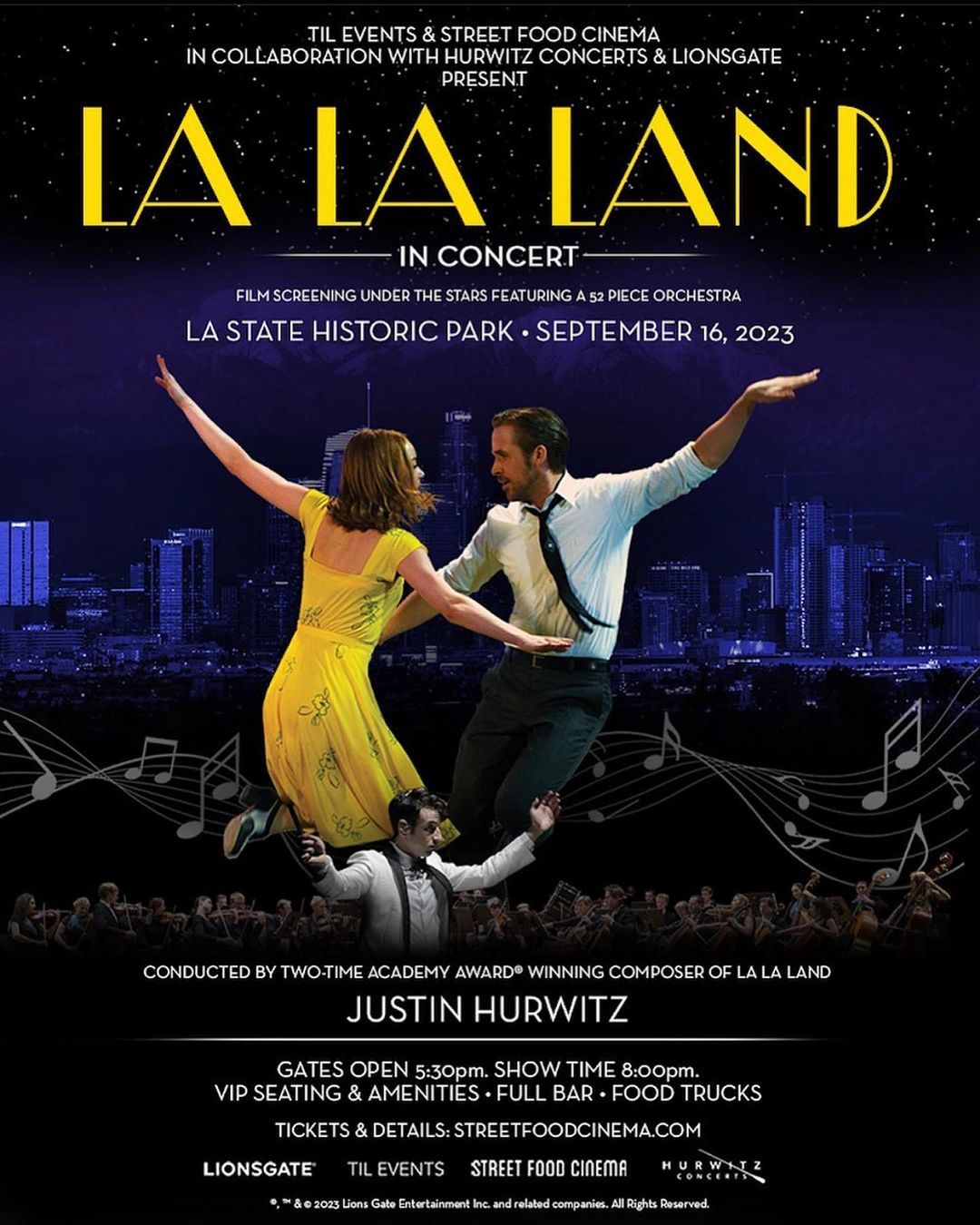 La La Land In Concert at Wang Theatre