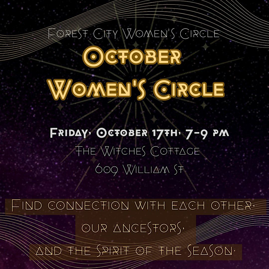 Forest City Women's Circle: October Circle