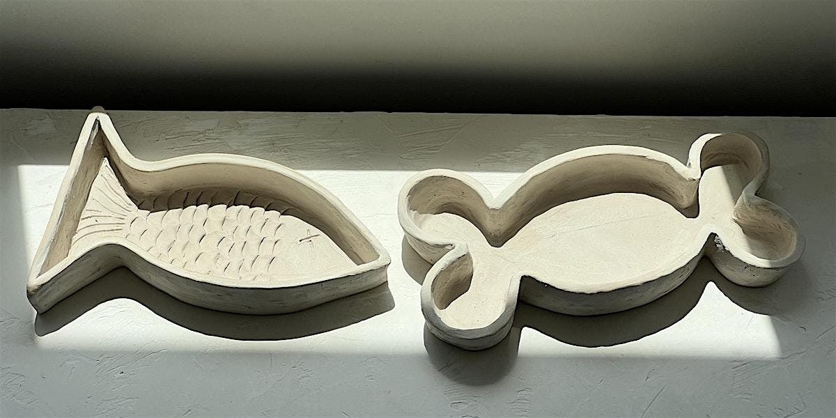 Make Your Own Ceramic Pet Dish Class  - Intro to Pottery Workshop