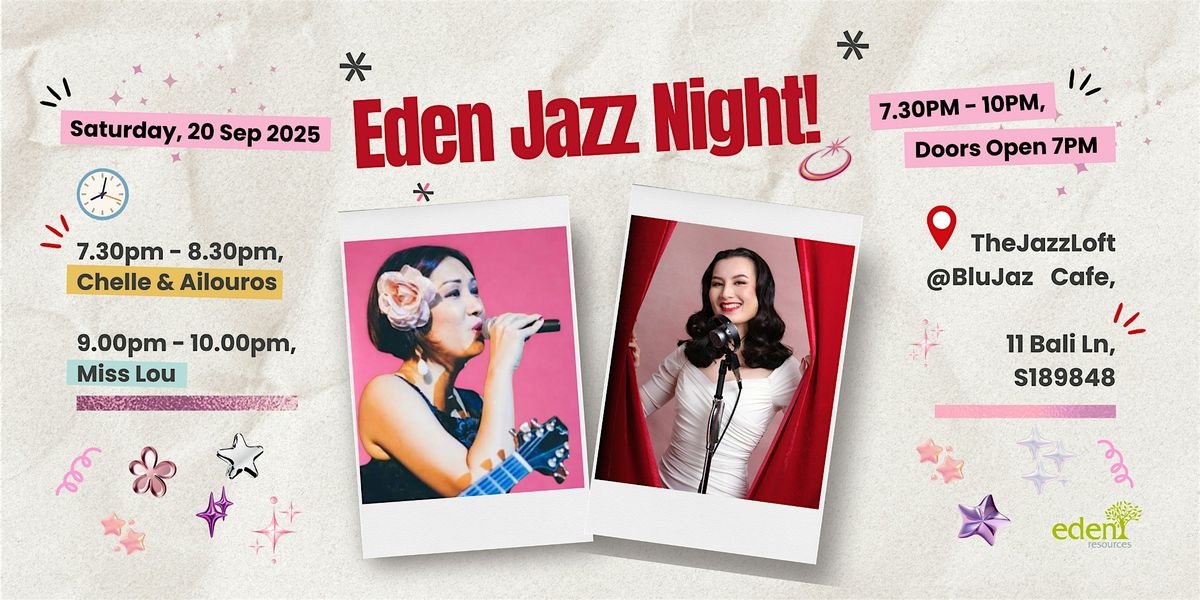 Eden Jazz Night  @ The Jazz Loft