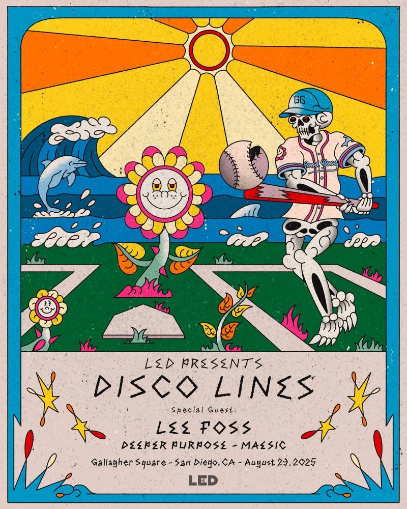 LED Presents: Disco Lines at Gallagher Square at PETCO Park