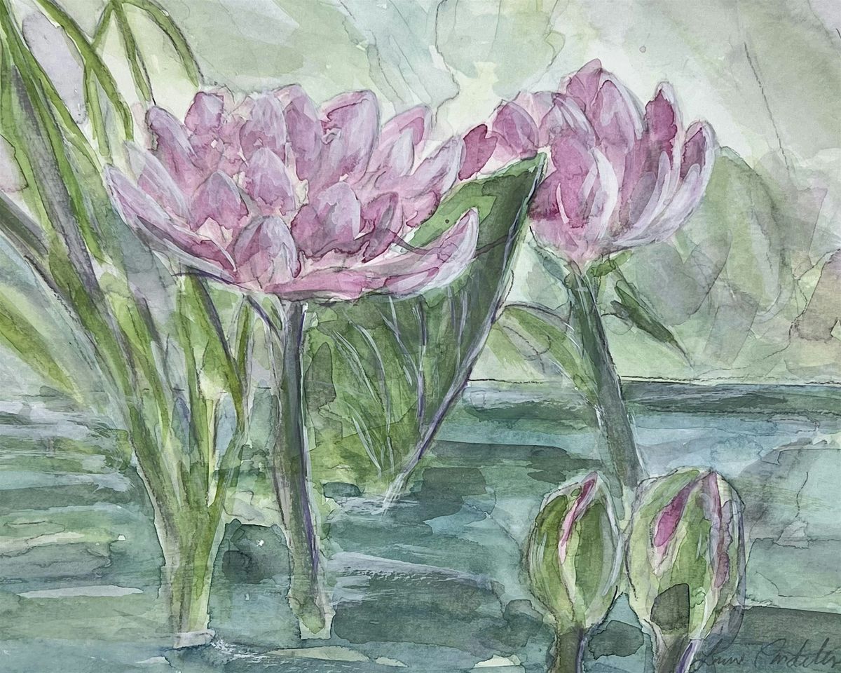 Watercolor Workshop- Water Lilies