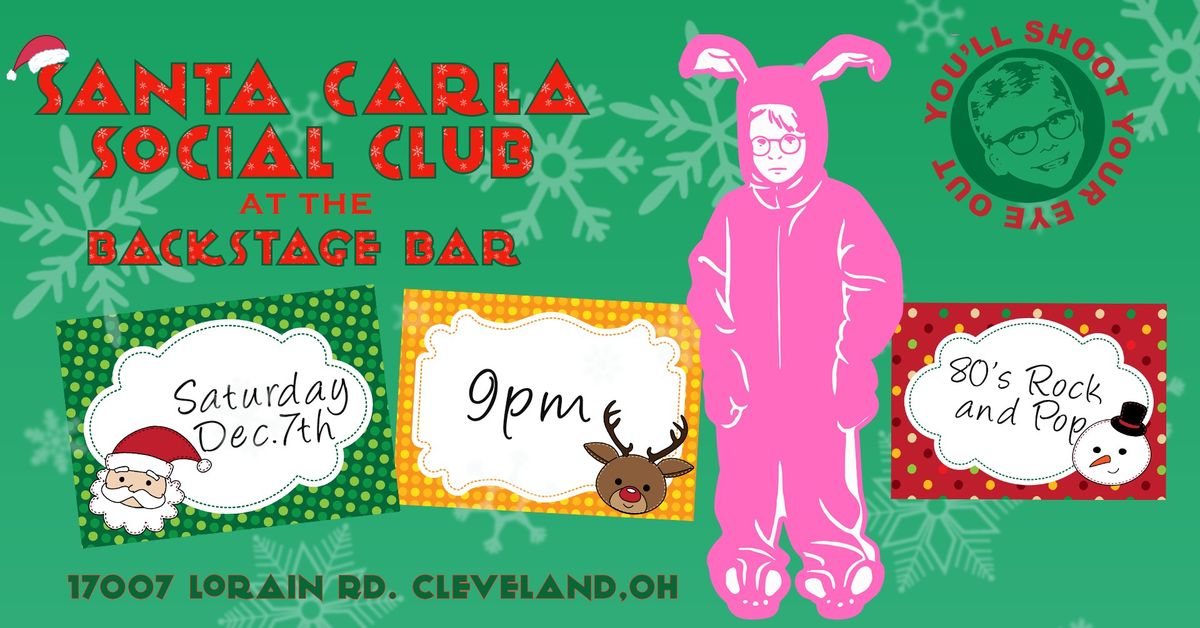 Santa Carla Social Club at the Backstage Bar