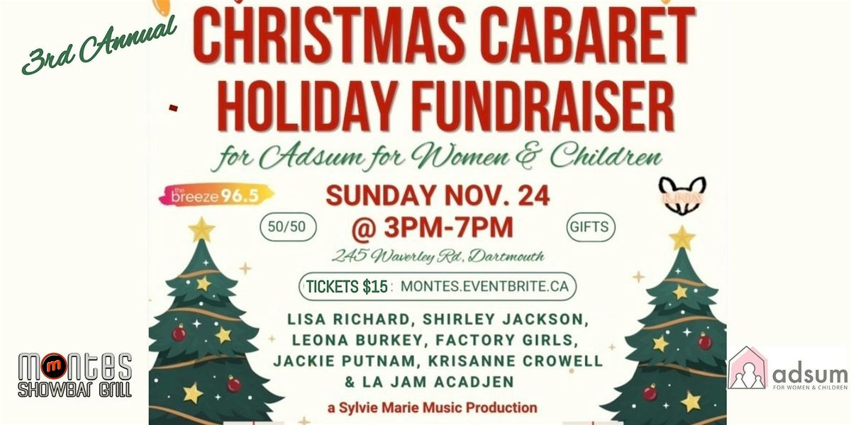 Christmas Cabaret Holiday Fundraiser