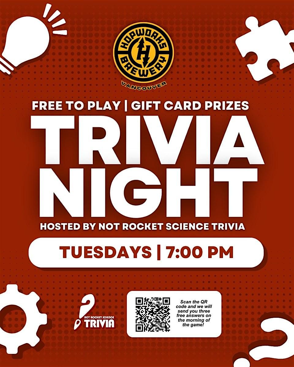 Pub Trivia with Not Rocket Science Trivia