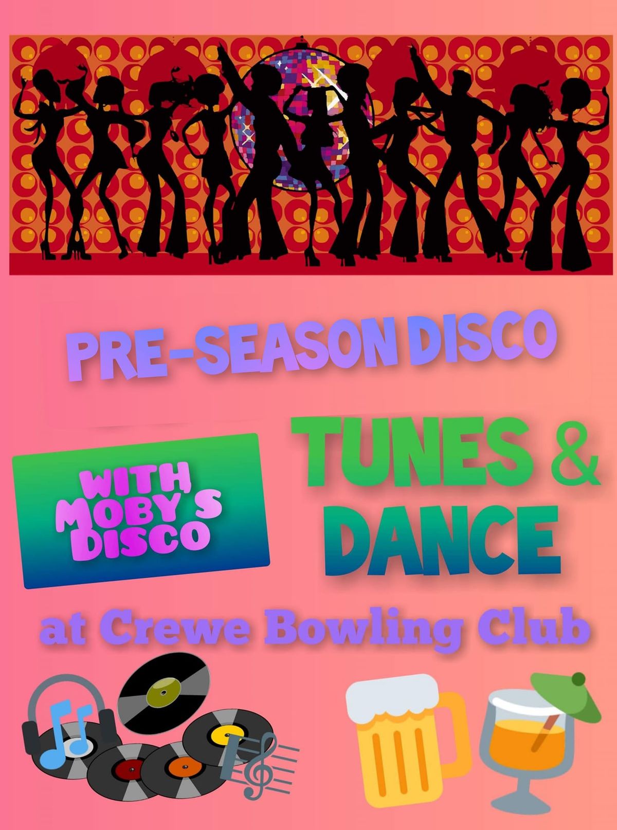 PRE-SEASON DISCO - A FUN NIGHT OF TUNES & DANCE WITH MOBY'S DISCO