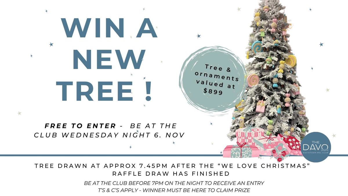 Win A Tree !