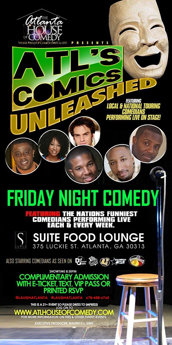 ATL's Comics Unleashed at Suite Lounge