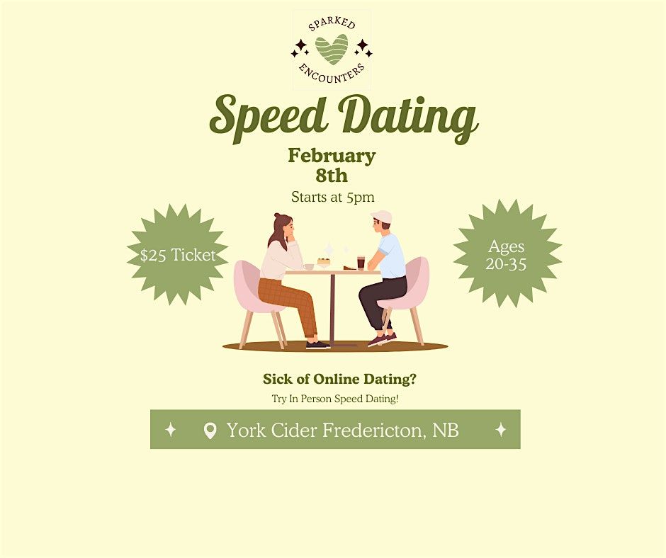 Speed Dating 20-35