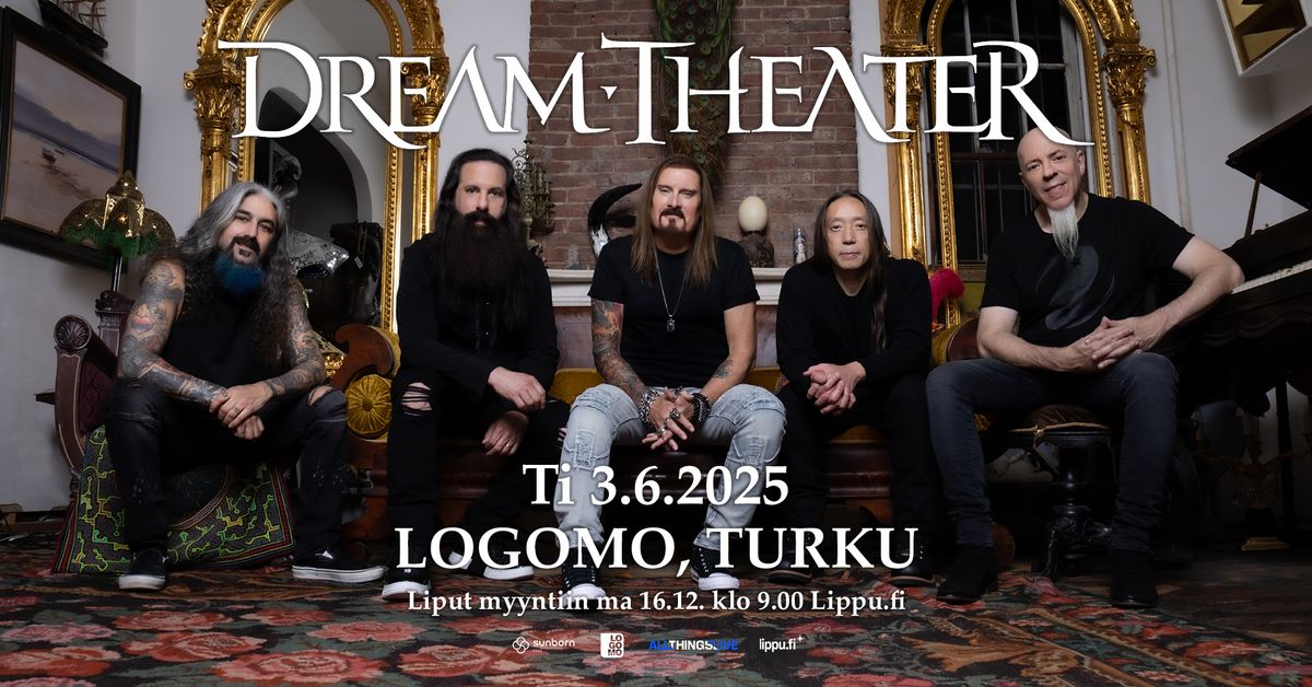 3.6.2025 DREAM THEATER (US) \/\/ Logomo, Turku