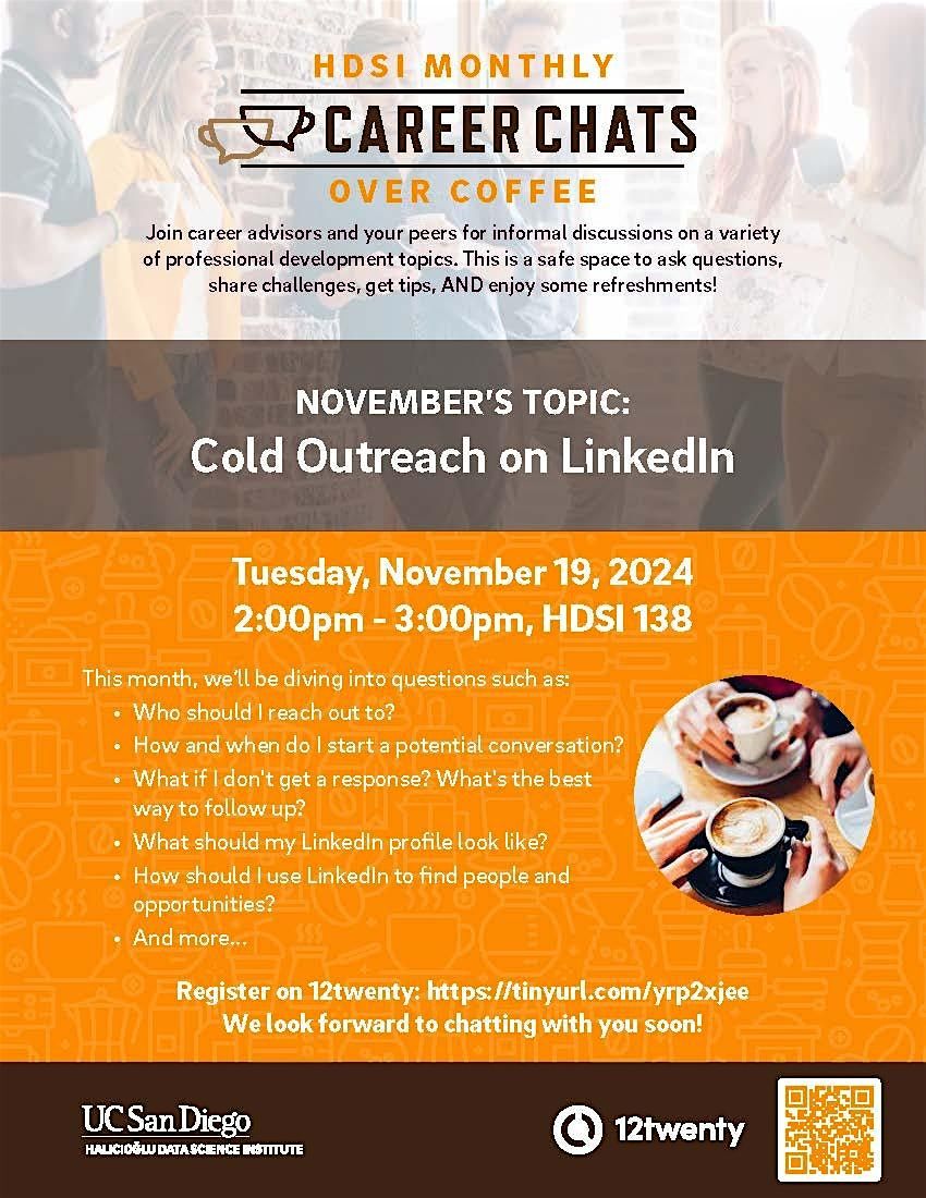 Career Chats over Coffee: Cold Outreach on LinkedIn