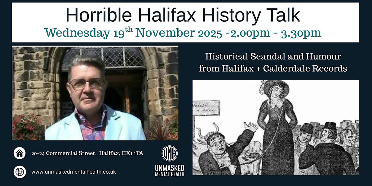 The Memory Caf\u00e9: Horrible Halifax \u2013 with Local Historian David Glover