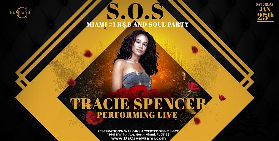 Tracie Spencer Performing live