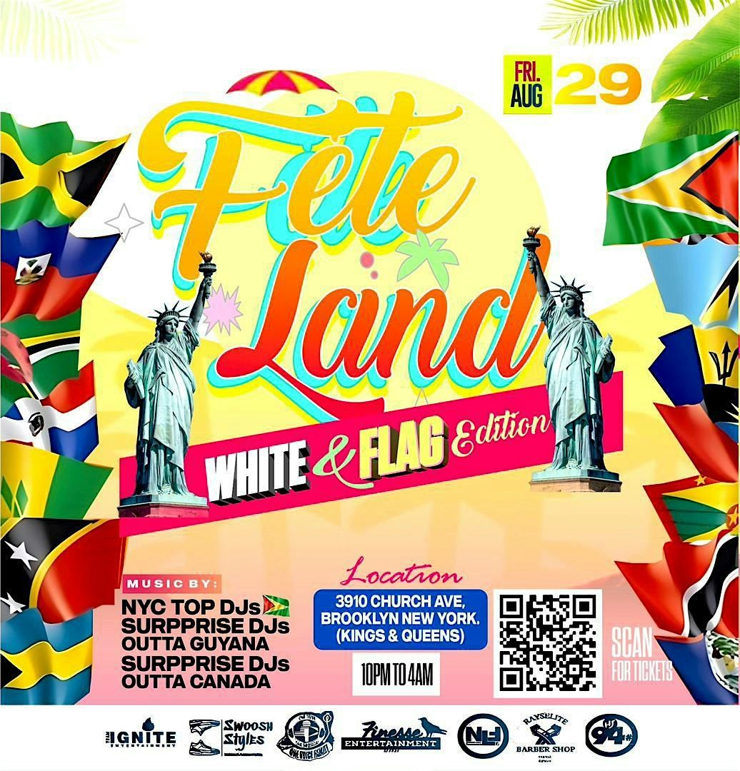 FETE LAND White & Flag Edition