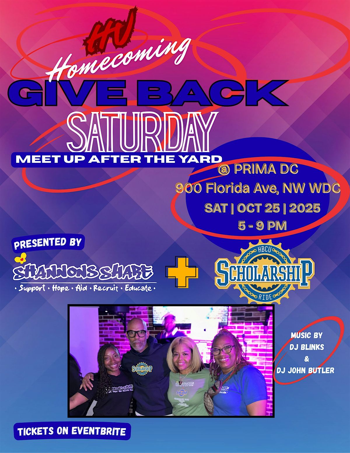 Give Back SATURDAY - Howard Homecoming's Party with a Purpose