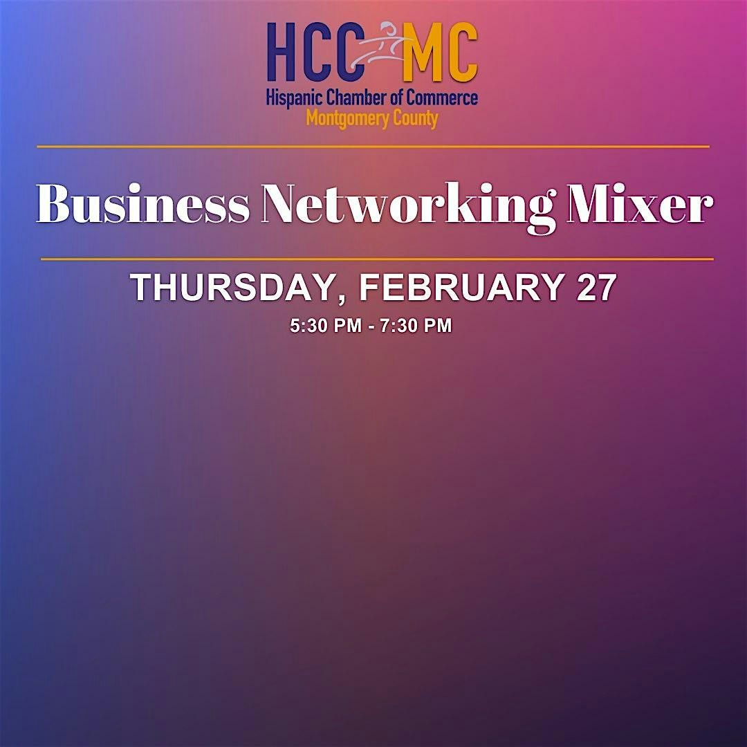 HCCMC Networking Mixer