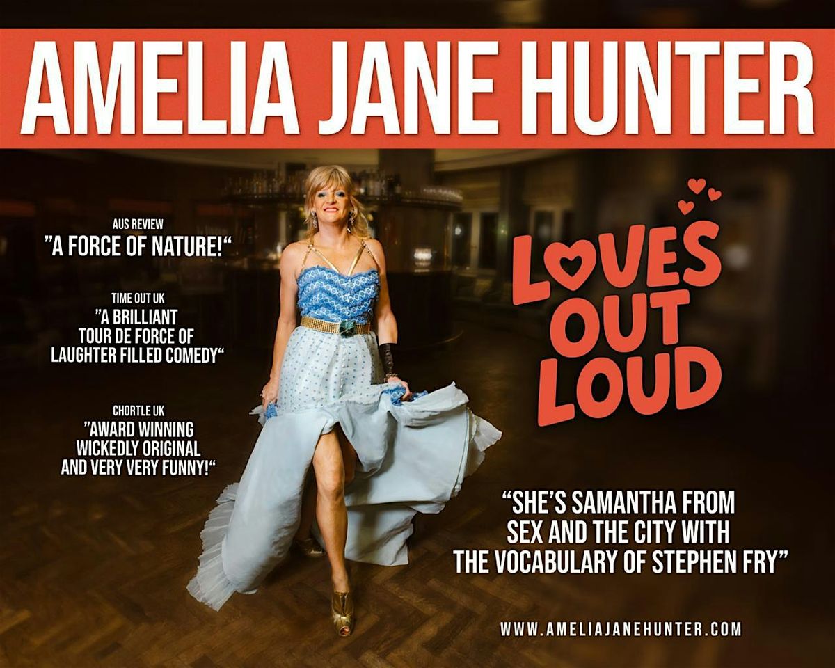 AMELIA JANE HUNTER: LOVES OUT LOUD in BARCELONA