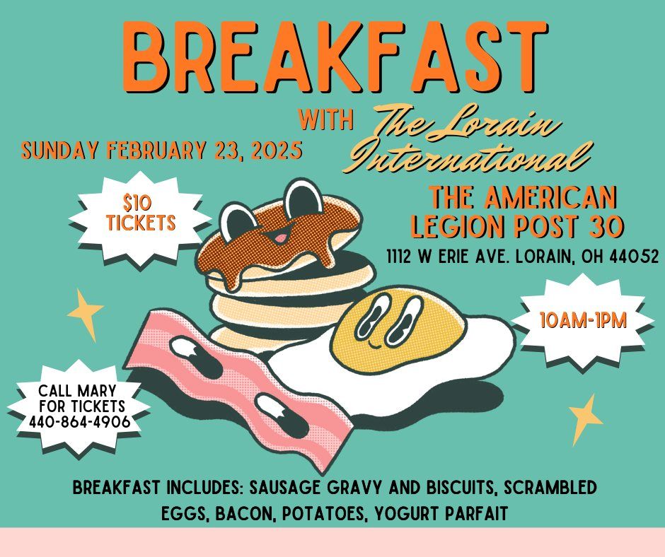 American Legion Fundraiser Breakfast